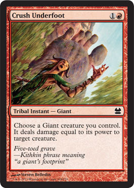 Crush Underfoot (Modern Masters) Near Mint