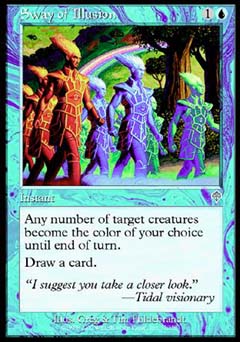 Sway of Illusion (Invasion) Near Mint Foil Japanese