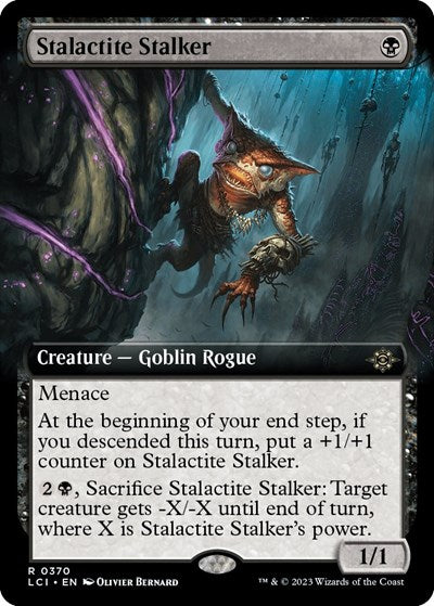 Stalactite Stalker (Extended Art) (The Lost Caverns of Ixalan) Near Mint