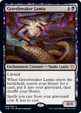 Gravebreaker Lamia (Theros Beyond Death) Near Mint