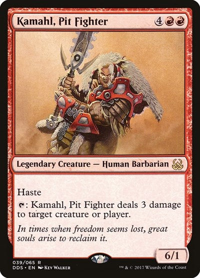 Kamahl, Pit Fighter (Duel Decks: Mind vs Might) Near Mint