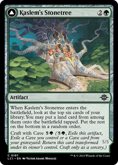 Kaslem's Stonetree (The Lost Caverns of Ixalan) Near Mint