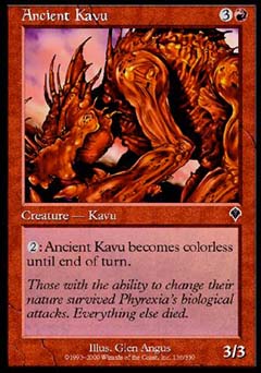 Ancient Kavu (Invasion) Near Mint Foil
