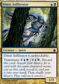Dimir Infiltrator (Ravnica) Light Play