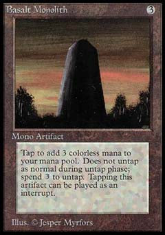 Basalt Monolith (Beta) Near Mint