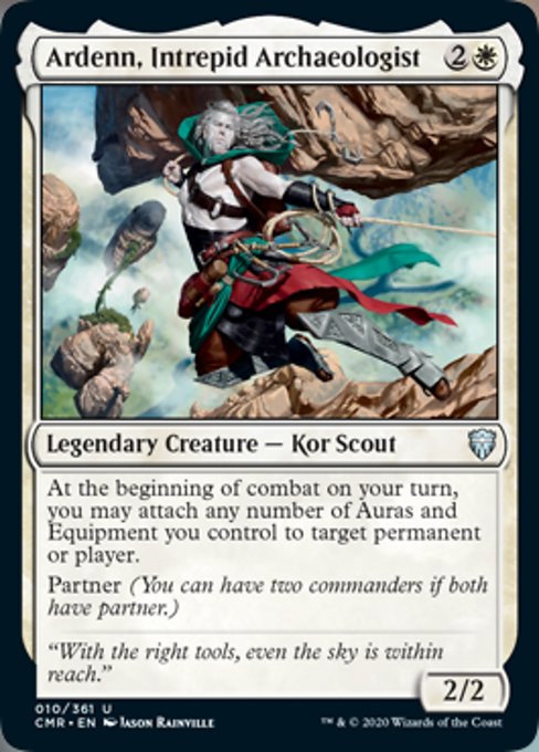 Ardenn, Intrepid Archaeologist (Commander Legends) Near Mint Foil