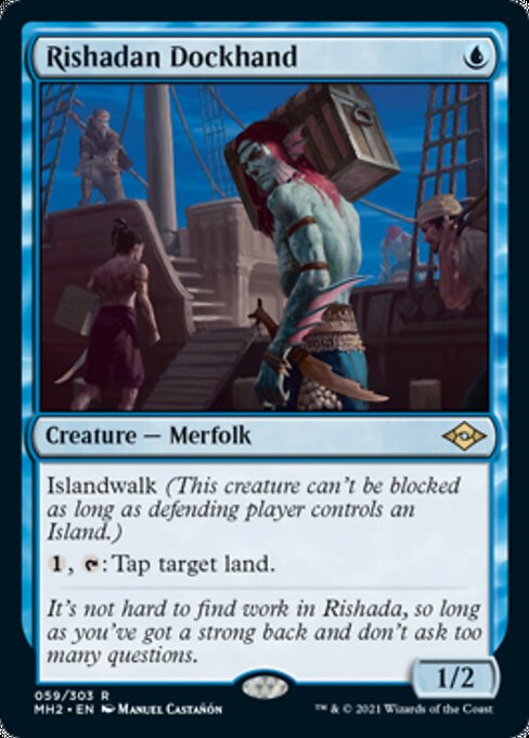 Rishadan Dockhand (Modern Horizons 2) Near Mint Foil