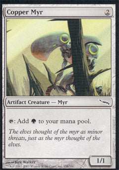 Copper Myr (Mirrodin) Near Mint Foil