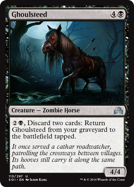 Ghoulsteed (Shadows Over Innistrad) Near Mint Foil