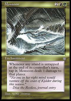 Monsoon (Ice Age) Near Mint Spanish