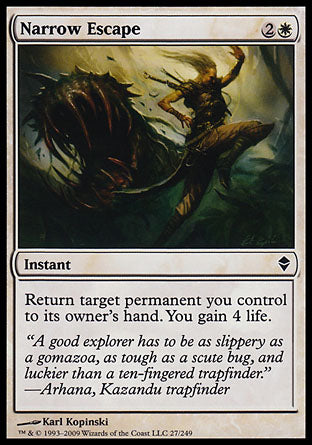 Narrow Escape (Zendikar) Near Mint