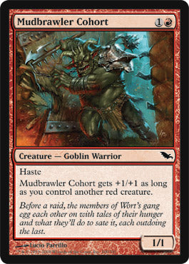 Mudbrawler Cohort (Shadowmoor) Near Mint Foil