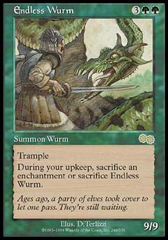 Endless Wurm (Urza's Saga) Near Mint