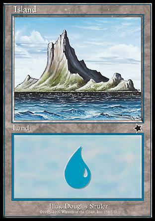 Island (158) (Starter 1999) Near Mint