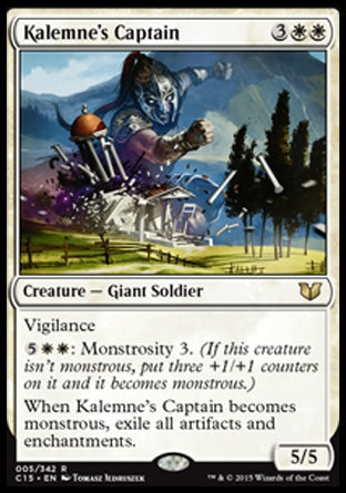 Kalemne's Captain (Commander 2015) Near Mint