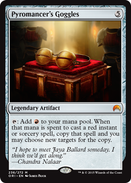 Pyromancer's Goggles (Magic Origins) Near Mint