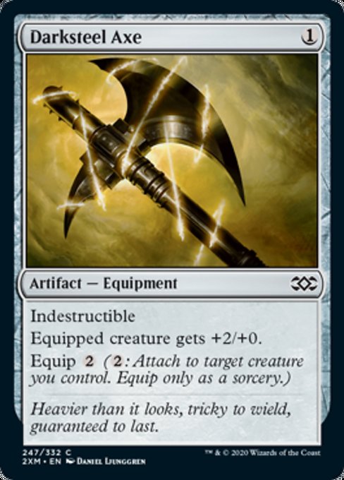 Darksteel Axe (Double Masters) Near Mint