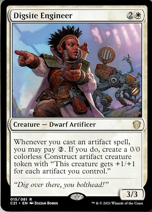 Digsite Engineer (Commander 2021 Strixhaven) Near Mint