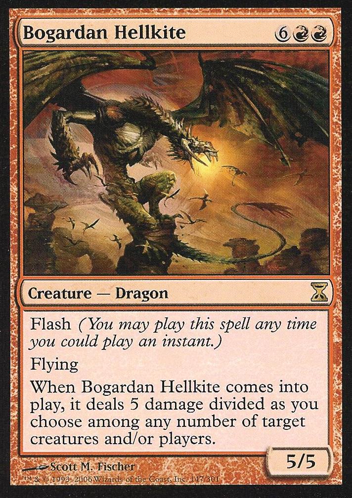 Bogardan Hellkite (Time Spiral) Near Mint Foil