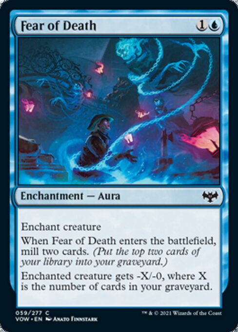 Fear of Death (Innistrad: Crimson Vow) Near Mint