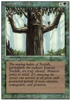 Ironroot Treefolk (Revised) Near Mint