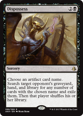 Dispossess (Amonkhet) Near Mint Foil