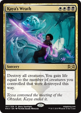 Kaya's Wrath (Ravnica Allegiance) Near Mint