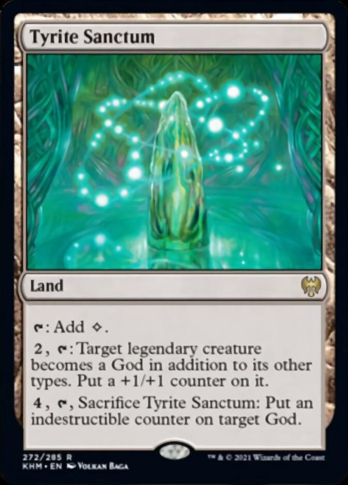 Tyrite Sanctum (Kaldheim) Near Mint Foil