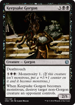 Keepsake Gorgon (Conspiracy: Take the Crown) Near Mint