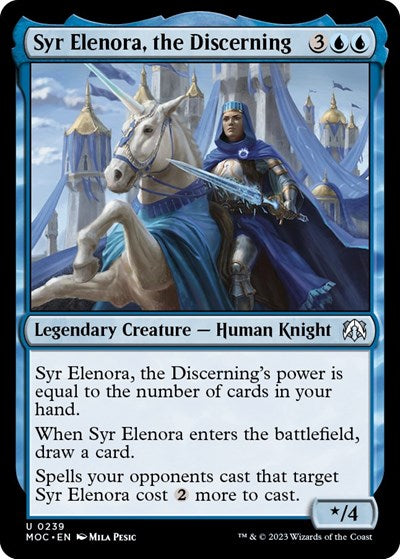 Syr Elenora, the Discerning (Commander: March of the Machine) Near Mint