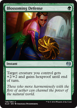 Blossoming Defense (Kaladesh) Near Mint Foil