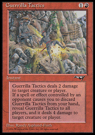 Guerrilla Tactics (2) (Alliances) Good