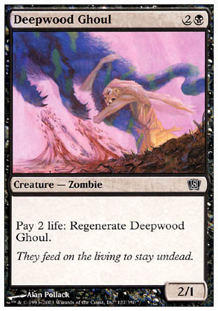 Deepwood Ghoul (8th Edition) Near Mint Foil