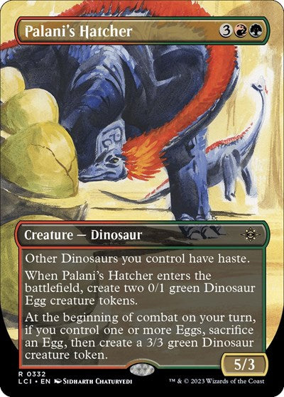 Palani's Hatcher (Borderless) (The Lost Caverns of Ixalan) Near Mint