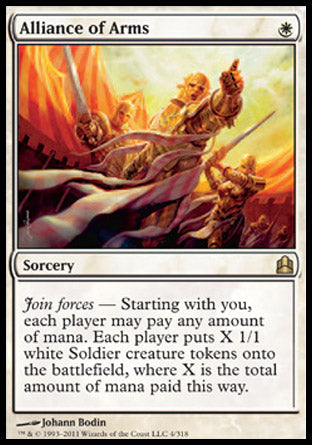 Alliance of Arms (Commander) Light Play