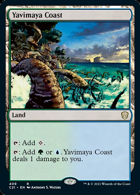 Yavimaya Coast (Commander 2021 Strixhaven) Near Mint
