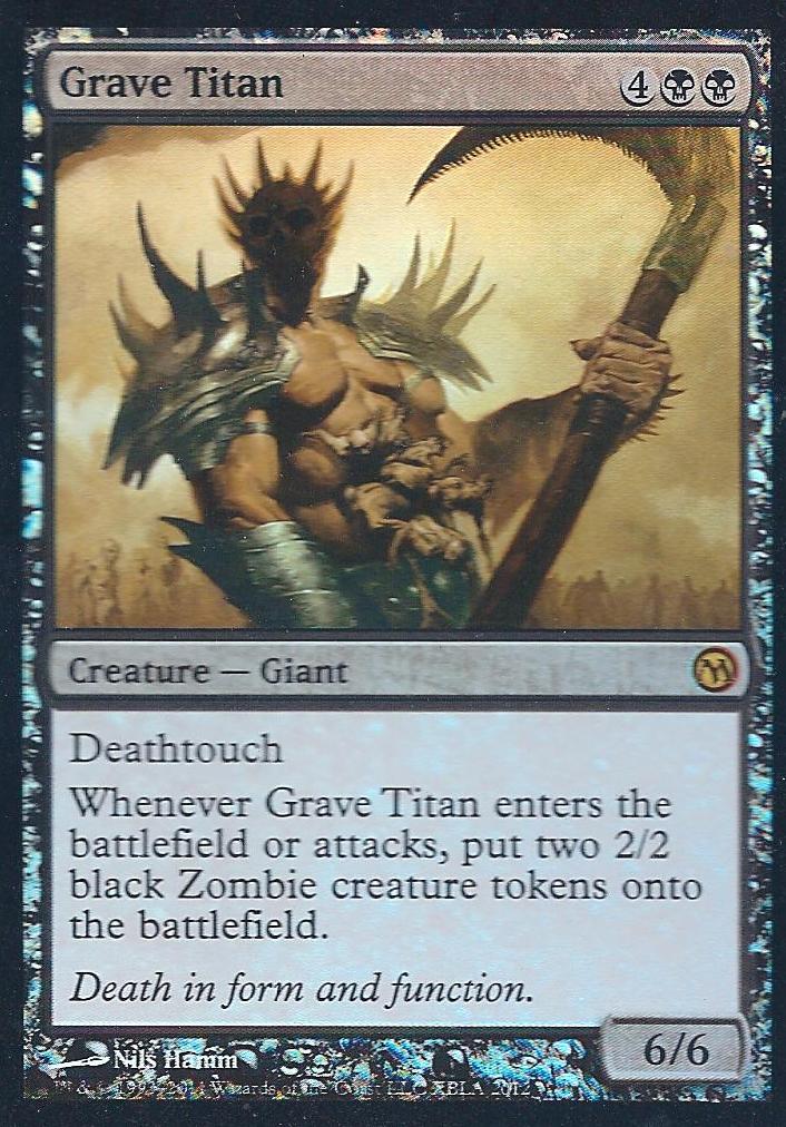 Grave Titan (DotP 2012 - Xbox) (Promotional Cards) Near Mint Foil