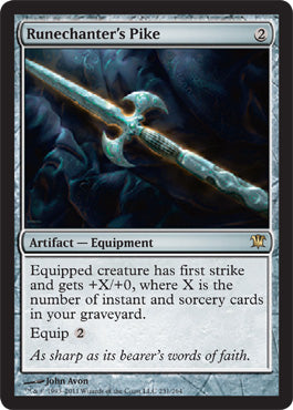 Runechanter's Pike  (Innistrad) Near Mint Foil
