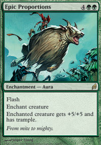 Epic Proportions (Lorwyn) Near Mint Foil