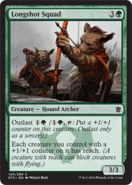Longshot Squad (Khans of Tarkir) Near Mint