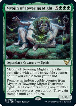 Myojin of Towering Might (Commander: Kamigawa: Neon Dynasty) Near Mint