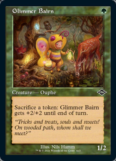 Glimmer Bairn (Retro Frame) (Modern Horizons 2) Near Mint Etched Foil