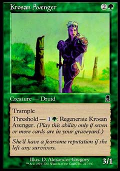 Krosan Avenger (Odyssey) Near Mint Foil