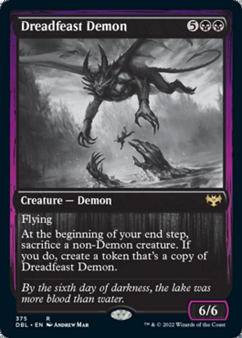 Dreadfeast Demon (Innistrad: Double Feature) Near Mint