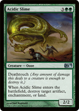 Acidic Slime (Magic 2013 Core Set) Near Mint Foil