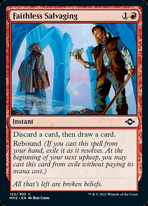Faithless Salvaging (Modern Horizons 2) Near Mint