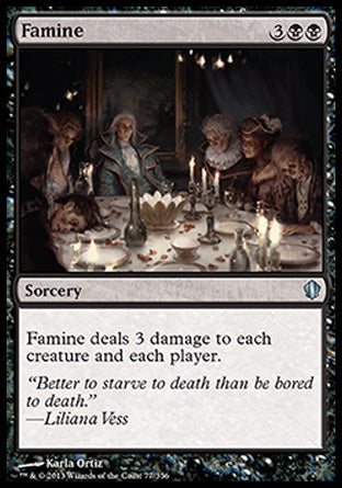 Famine (Commander 2013 Edition) Near Mint