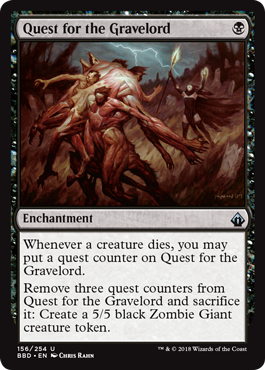 Quest for the Gravelord (Battlebond) Near Mint