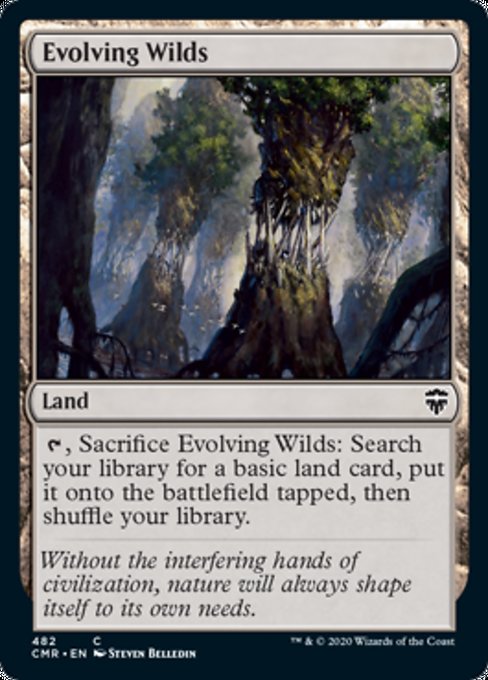 Evolving Wilds (Commander 2020 Commander Legends) Near Mint