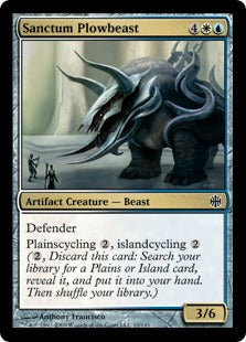 Sanctum Plowbeast (Alara Reborn) Near Mint Foil